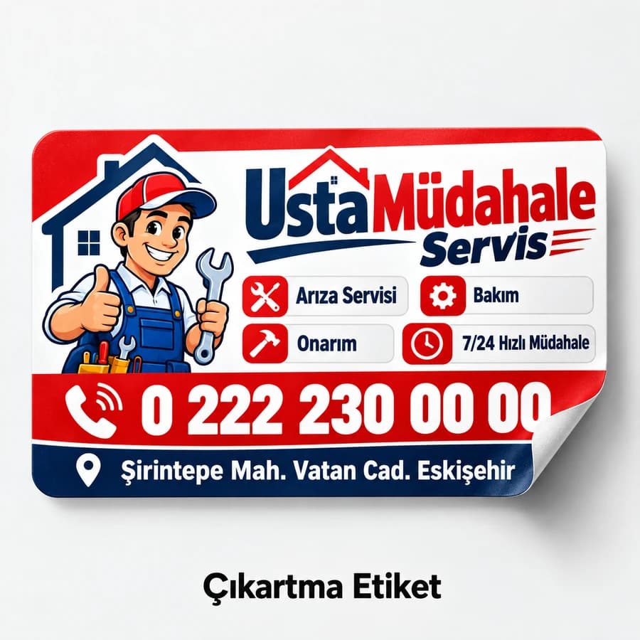 Çıkartma Etiketler