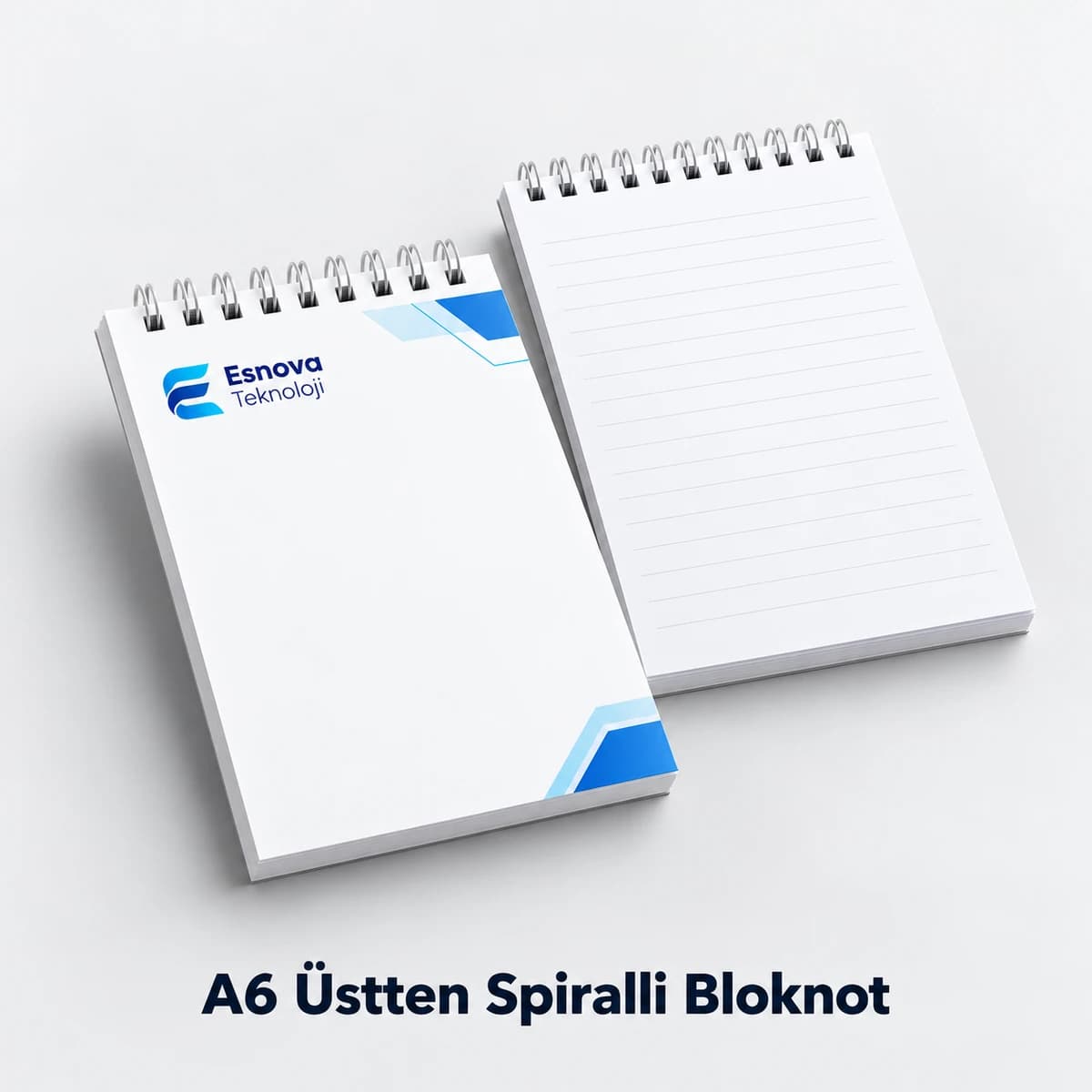 Eskişehir'de A6 üstten spiralli bloknot baskısı (9 × 13 cm)