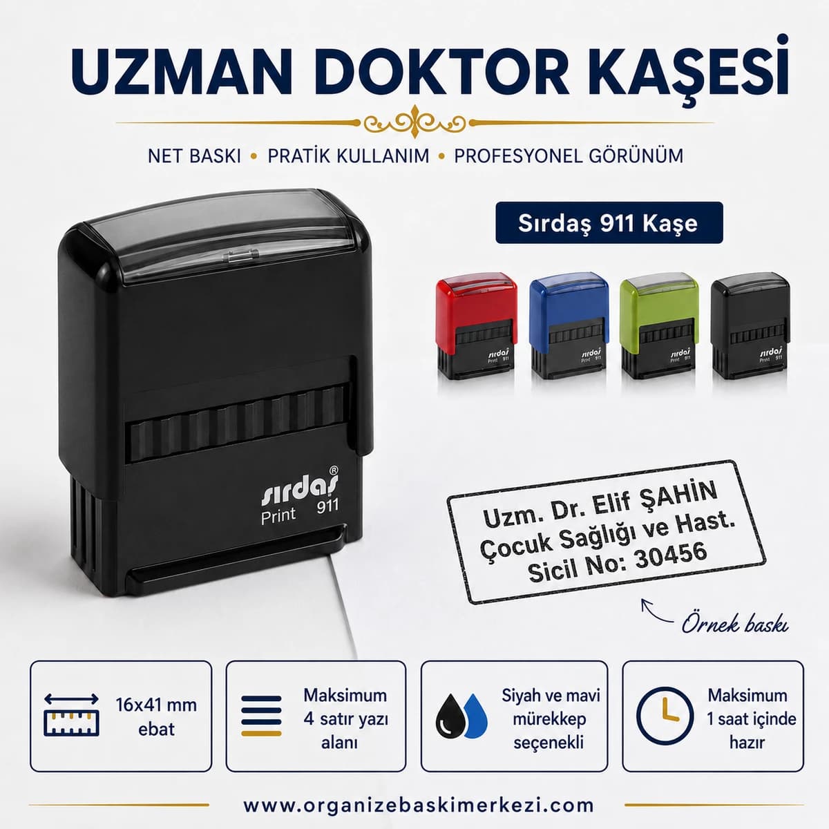 Uzman Doktor Kaşesi Sırdaş 911 16x41 mm