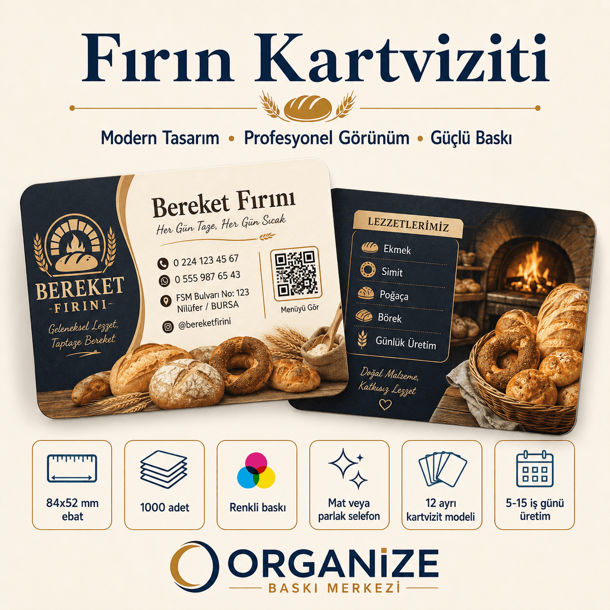 Yeme & İçme Kartvizitleri