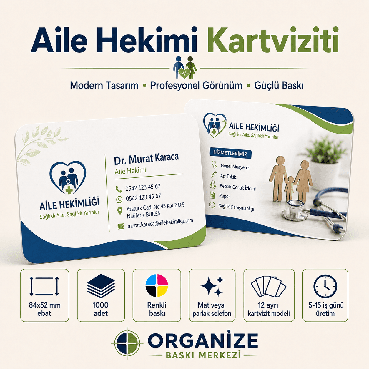 Sağlık Kartvizitleri