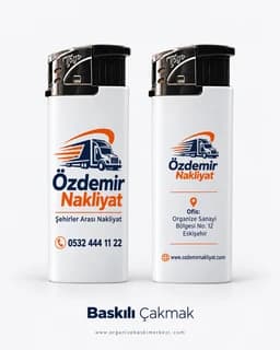 Eskişehir'de nakliyat firması için tır logolu baskılı çakmak