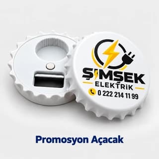 Eskişehir'de elektrikçi için logo ve telefon baskılı promosyon açacak