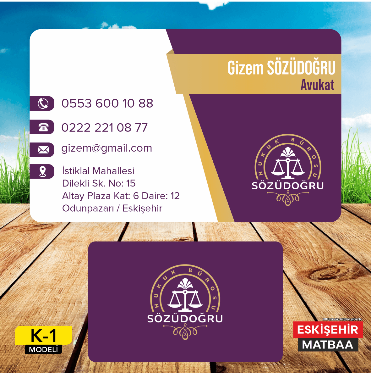 Eskişehir Kartvizit (K1) – Eskişehir Matbaa