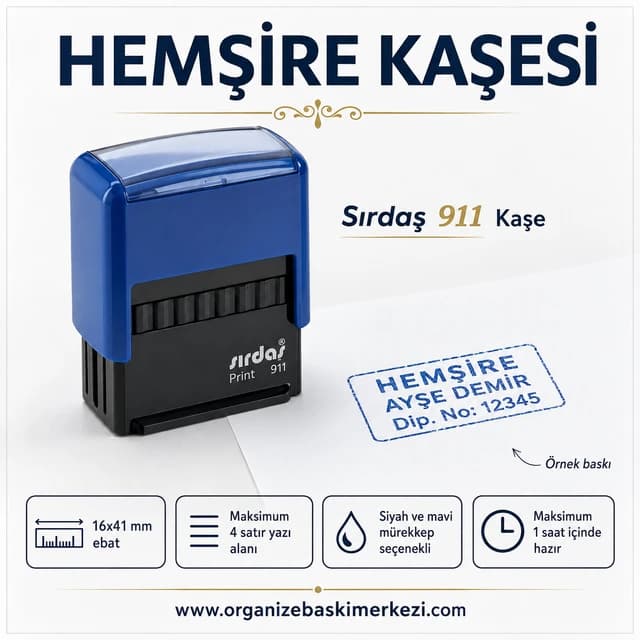 Hemşire Kaşesi Sırdaş 911 16x41 mm