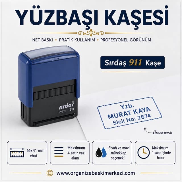 Yüzbaşı Kaşesi Sırdaş 911 16x41 mm