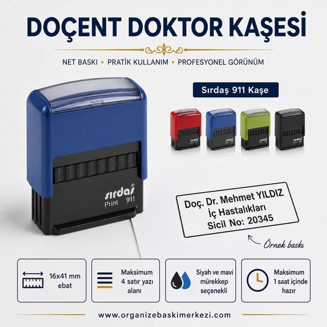 Doçent Doktor Kaşesi Sırdaş 911 16x41 mm