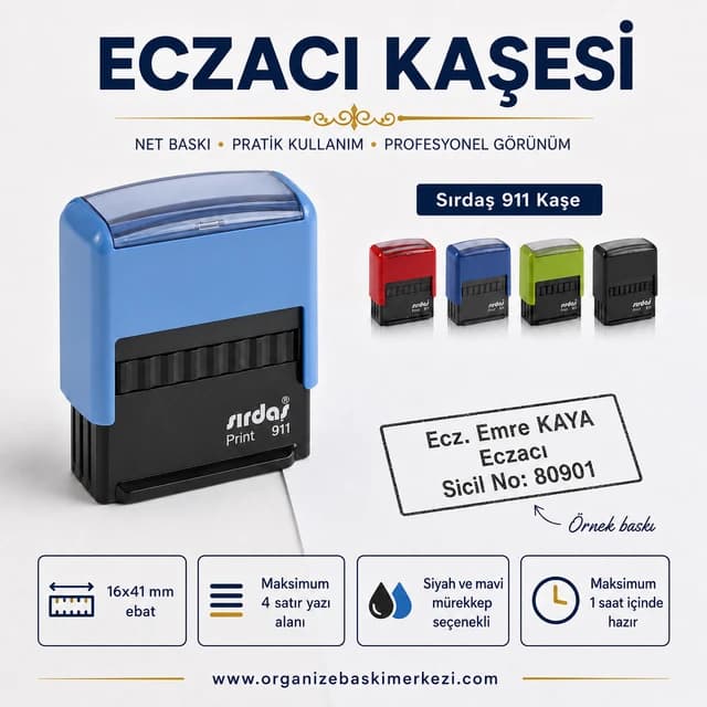 Eczacı Kaşesi Sırdaş 911 16x41 mm