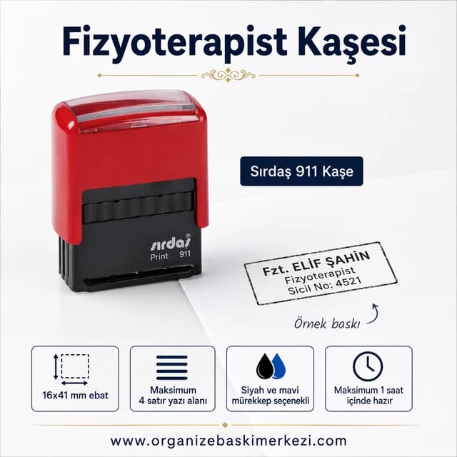 Fizyoterapist Kaşesi Sırdaş 911 16x41 mm