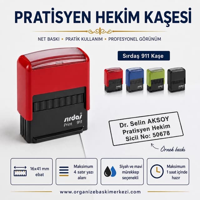 Pratisyen Hekim Kaşesi Sırdaş 911 16x41 mm