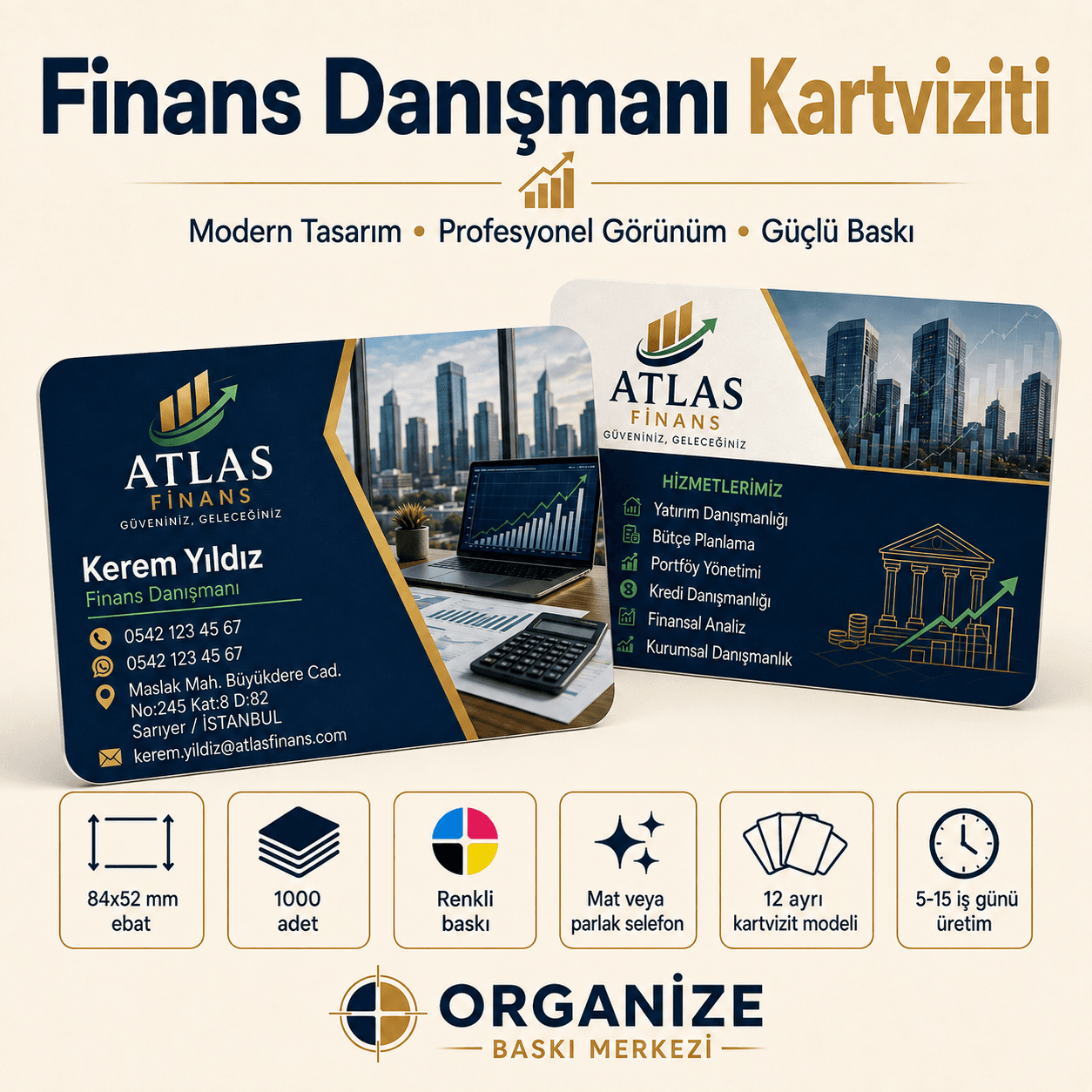 Hukuk & Danışmanlık Kartvizitleri