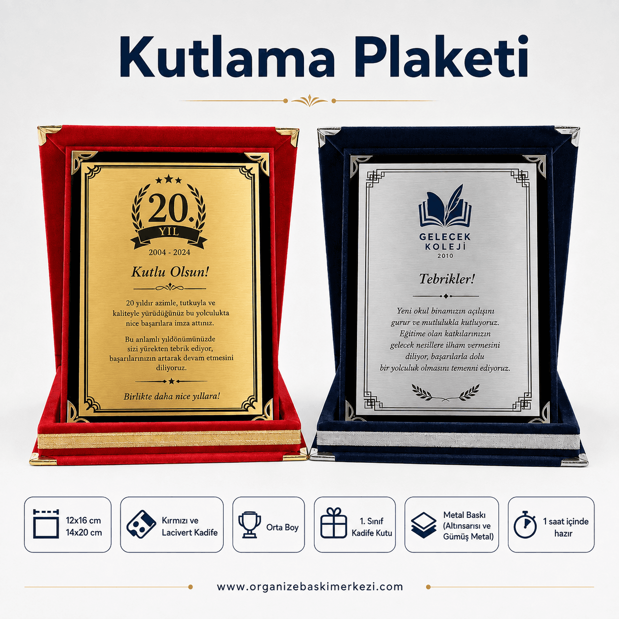 Eskişehir Kurumsal Plaketler