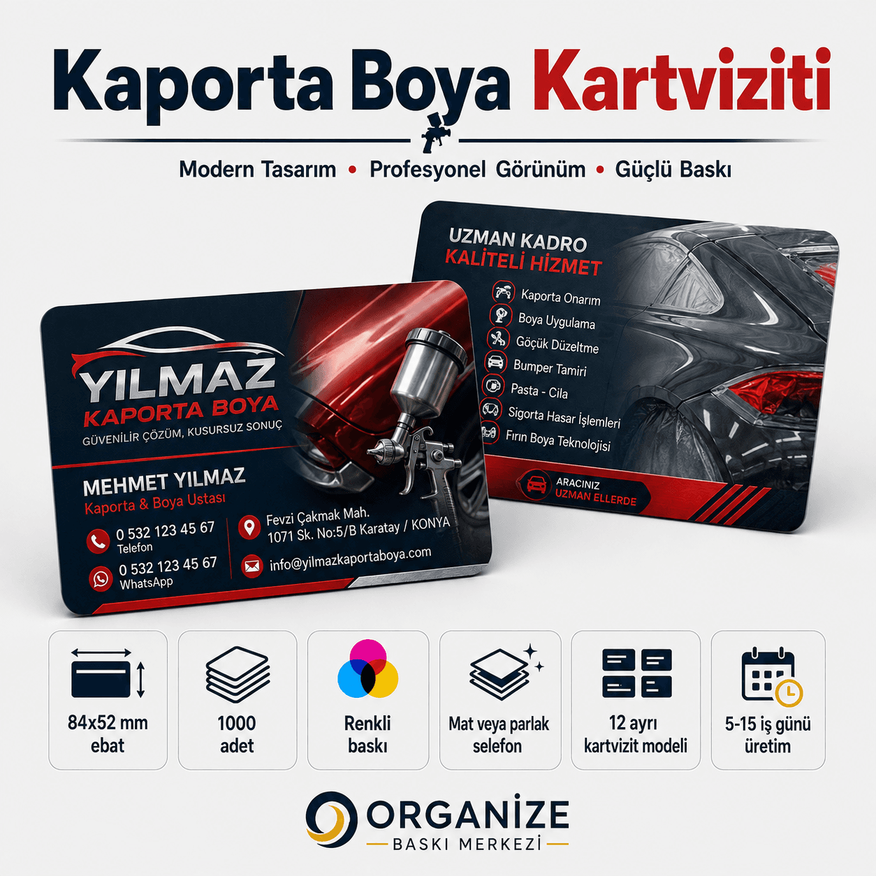 Otomotiv Kartvizitleri